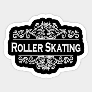 Sports Roller Skating Sticker